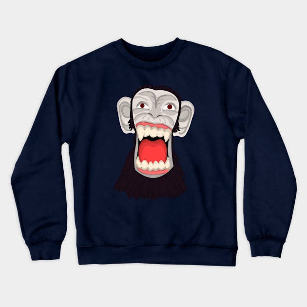 RANGEROUS MONKEY Crewneck Sweatshirt by JRSANTOYOO